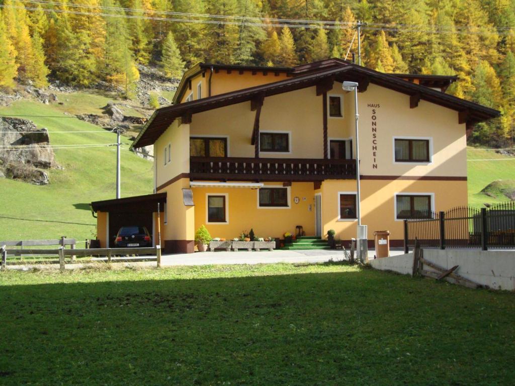 Haus Sonnschein Bed & Breakfast Сьолден Екстериор снимка